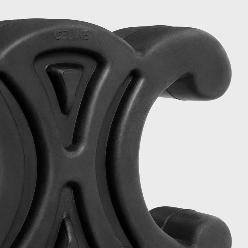 homens acessórios CELINE brinquedo pequeno para cachorro triomphe em borracha preto T204R1704