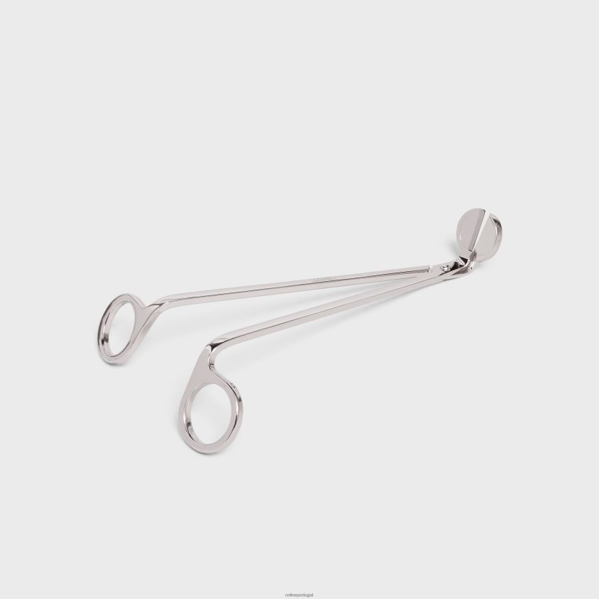 homens acessórios CELINE acessórios para velas em aço prata T204R1507