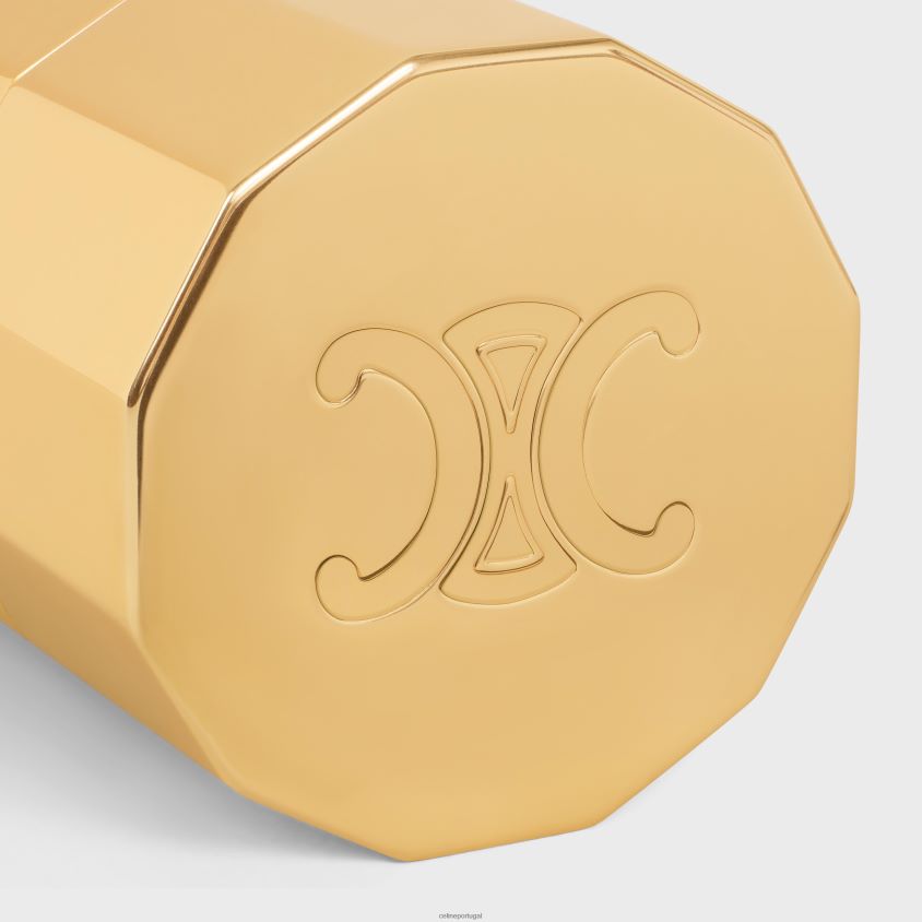 homens acessórios CELINE cotonete em alumínio ouro T204R1492