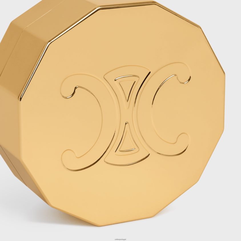 homens acessórios CELINE saboneteira em alumínio ouro T204R1484