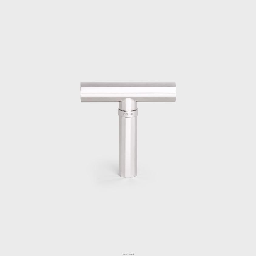 homens acessórios CELINE saca-rolhas em aço prata T204R1660