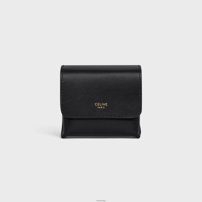 homens acessórios CELINE óculos de sol armação 44 em acetato com metal preto T204R2215