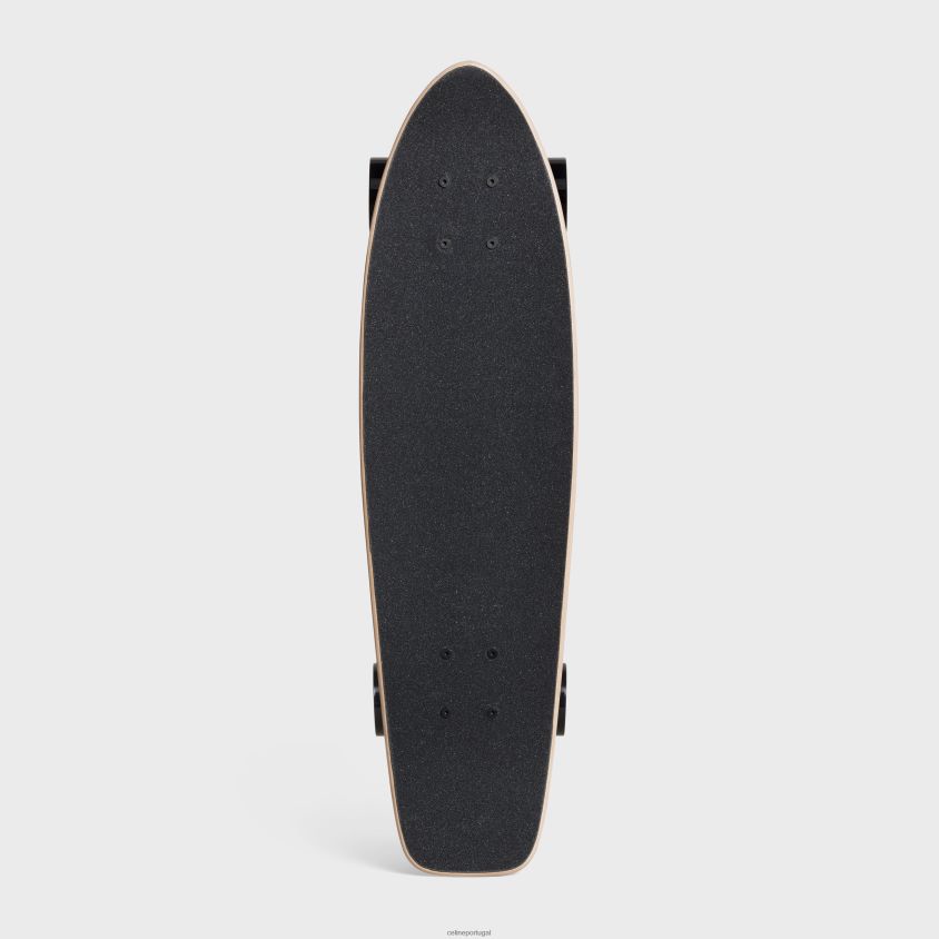 homens acessórios CELINE mini cruiser em madeira com estampa preto T204R2275