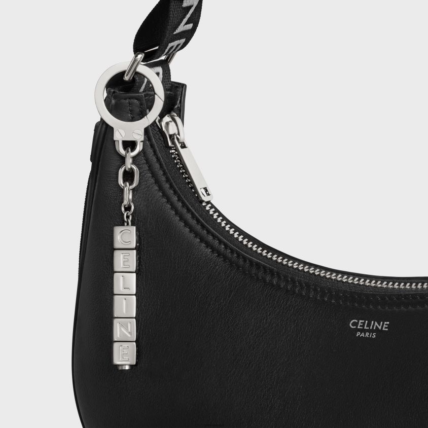 homens acessórios CELINE pingente de bolsa cubo em latão prata T204R2172