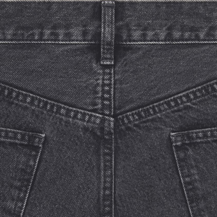 homens vestuário CELINE calça wesley jeans lavagem de carvão T204R1993