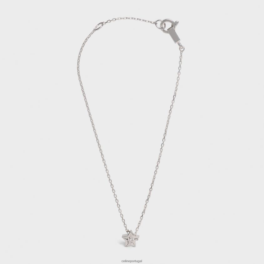 mulheres acessórios CELINE pulseira etoile em diamante ouro branco e branco T204R1418