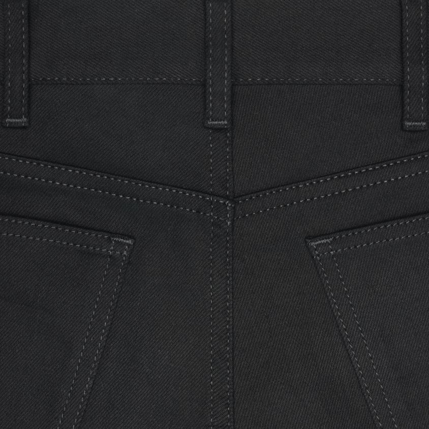 mulheres vestuário CELINE calça jeans neo skinny com lavagem Preto puro T204R867