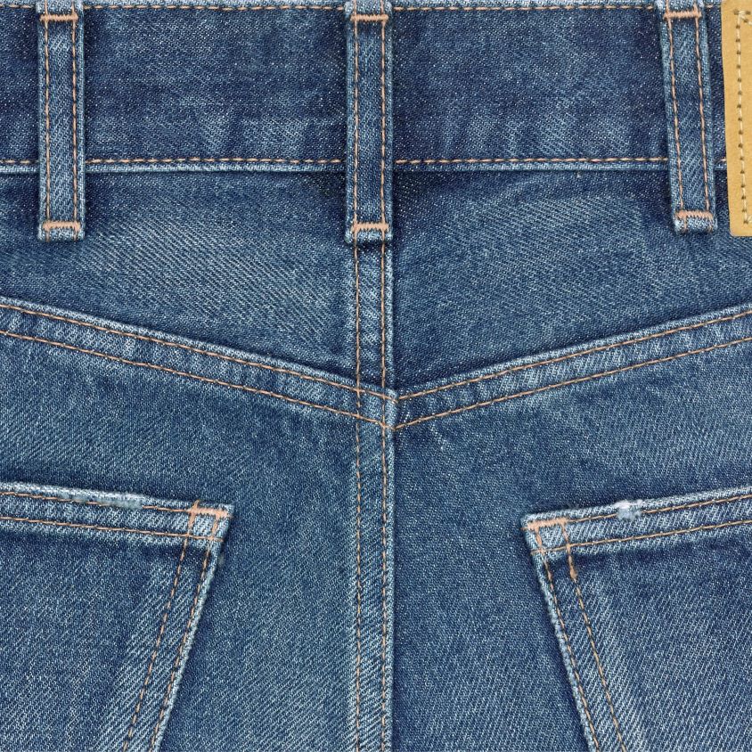 mulheres vestuário CELINE calça jeans tess lavagem união escura T204R866