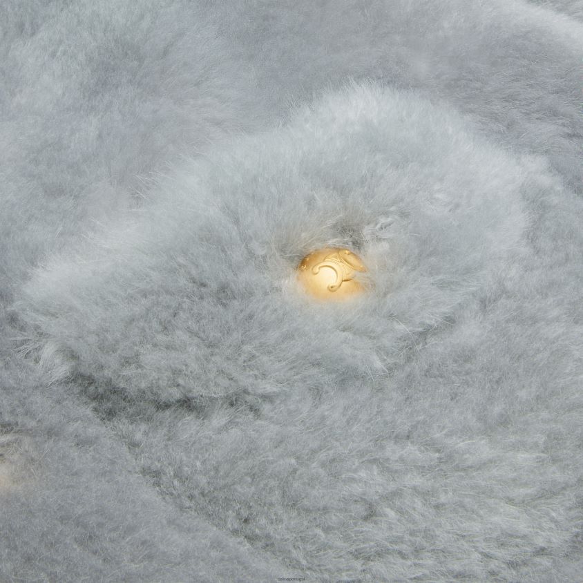 mulheres vestuário CELINE cardigan em caxemira de cabra cinza claro T204R621